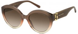 Gafas de Sol - Marc Jacobs - MARC 882/S - 12J (HA) BROWN ORANGE // BROWN GRADIENT