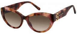Gafas de Sol - Marc Jacobs - MARC 883/S - 0B0 (HA) BROWN PINK HAVANA // BROWN GRADIENT