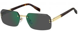 Gafas de Sol - Marc Jacobs - MARC 902/S - 06J (MT) GOLD HAVANA // GREEN MIRROR