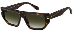 Gafas de Sol - Marc Jacobs - MARC 904/S - 086 (9K) DARK HAVANA // GREEN GRADIENT