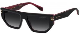 Gafas de Sol - Marc Jacobs - MARC 904/S - I34 (9O) MARBLE BURGUNDY // DARK GREY GRADIENT