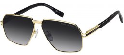 Gafas de Sol - Marc Jacobs - MARC 906/S - RHL (9O) GOLD BLACK // DARK GREY GRADIENT