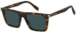 Gafas de Sol - Marc Jacobs - MARC 908/S - 086 (KU) DARK HAVANA // BLUE