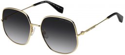 Gafas de Sol - Marc Jacobs - MARC 916/S - RHL (9O) GOLD BLACK // DARK GREY GRADIENT
