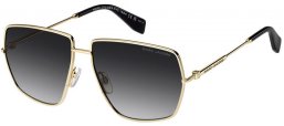 Gafas de Sol - Marc Jacobs - MARC 917/S - RHL (9O) GOLD BLACK // DARK GREY GRADIENT