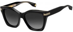 Sunglasses - Marc Jacobs - MJ 1000/S - 807 (9O) BLACK // DARK GREY GRADIENT