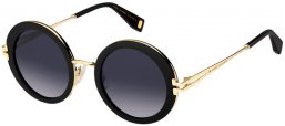 Sunglasses - Marc Jacobs - MJ 1102/S - 807 (9O) BLACK // DARK GREY GRADIENT