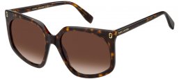 Gafas de Sol - Marc Jacobs - MJ 1136/S - 086 (HA) DARK HAVANA // BROWN GRADIENT