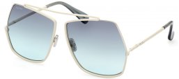 Sunglasses - MaxMara - MM0006 ELSA - 18W  SHINY RHODIUM // BLUE GRADIENT