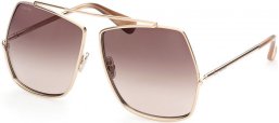 Sunglasses - MaxMara - MM0006 ELSA - 32F  GOLD // BROWN GRADIENT