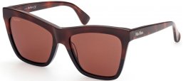 Sunglasses - MaxMara - MM0008 LOGO2 - 56E  HAVANA // BROWN