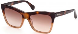 Gafas de Sol - MaxMara - MM0008 LOGO2 - 56F  HAVANA GRADIENT LIGHT BROWN // BROWN GRADIENT