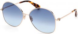 Gafas de Sol - MaxMara - MM0034 JEWEL1 - 32W  GOLD // BLUE GRADIENT