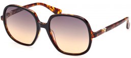 Sunglasses - MaxMara - MM0036 EMME8 - 05K  BLACK HAVANA // BROWN GRADIENT