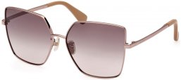 Gafas de Sol - MaxMara - MM0052-H NATALIA - 038  SHINY BRONZE // GREY GRADIENT