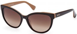 Gafas de Sol - MaxMara - MM0058 LOGO13 - 50F  DARK BROWN // BROWN GRADIENT