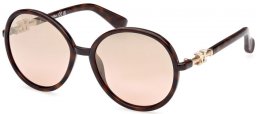 Gafas de Sol - MaxMara - MM0065 EMME15 - 52G  DARK HAVANA // LIGHT BROWN MIRROR