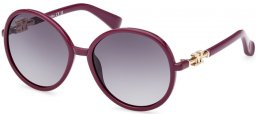 Sunglasses - MaxMara - MM0065 EMME15 - 75B  SHINY FUCHSIA // GREY GRADIENT