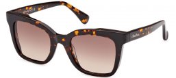 Lunettes de soleil - MaxMara - MM0067 LEE2 - 52F  DARK HAVANA // BROWN GRADIENT