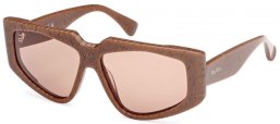 Sunglasses - MaxMara - MM0125 - 56E  HAVANA TEXTURE // BROWN