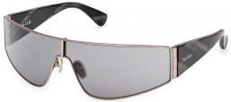 Gafas de Sol - MaxMara - MM0164 SPACE - 14A  SHINY LIGHT RUTHENIUM // GREY