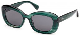 Gafas de Sol - MaxMara - MM0170 ELIZABETH 1 - 98A  STRIPED GREEN // GREY