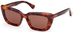 Lunettes de soleil - MaxMara - MM0171 ELIZABETH - 52E  DARK HAVANA // BROWN