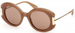 Gafas de Sol - MaxMara - MM0188 - 46E  SHINY LIGHT BROWN // BROWN