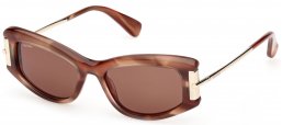 Gafas de Sol - MaxMara - MM0189 - 68E  TORTOISE RED // BROWN