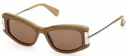 Gafas de Sol - MaxMara - MM0189 - 95N  SHINY KHAKI // BROWN