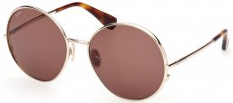 Gafas de Sol - MaxMara - MM0191 - 32E  SHINY PALE GOLD // BROWN