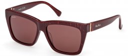 Gafas de Sol - MaxMara - MM0193 - 71S  BURGUNDY TEXTURE // BURGUNDY