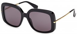 Gafas de Sol - MaxMara - MM0195 - 01A  SHINY BLACK // SMOKE