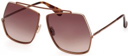 Sunglasses - MaxMara - MM0006 ELSA - 48F  SHINY BROWN // BROWN GRADIENT