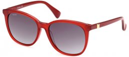 Sunglasses - MaxMara - MM0022 PRISM1 - 66B  SHINY RED // GREY GRADIENT