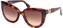 Sunglasses - MaxMara - MM0029 EMME6 - 52F  DARK HAVANA // BROWN GRADIENT