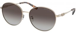 Sunglasses - Michael Kors - MK1119 ALPINE - 10148G LIGHT GOLD // DARK GREY GRADIENT