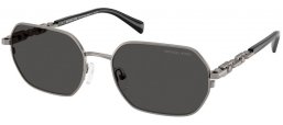 Gafas de Sol - Michael Kors - MK1165 SAINT MARTIN - 100287  SHINY GUNMETAL // DARK GREY