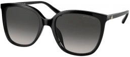 Lunettes de soleil - Michael Kors - MK2137U ANAHEIM - 30058G BLACK // DARK GREY GRADIENT