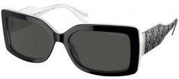 Gafas de Sol - Michael Kors - MK2165 CORFU - 392087  BLACK WHITE // DARK GREY
