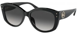 Sunglasses - Michael Kors - MK2175U CHARLESTON - 30058G BLACK // DARK GREY GRADIENT