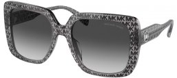 Gafas de Sol - Michael Kors - MK2183U MALLORCA - 39588G  BLACK MK LOGO GLITTER // DARK GREY GRADIENT