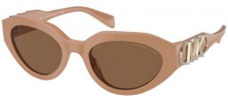 Gafas de Sol - Michael Kors - MK2192 EMPIRE OVAL - 355573  CAMEL // BROWN