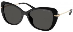 Lunettes de soleil - Michael Kors - MK2230U SAINT CROIX - 300587  BLACK // DARK GREY