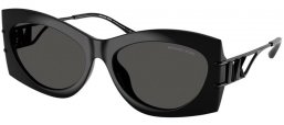 Lunettes de soleil - Michael Kors - MK2235U NAVARRA - 300587  BLACK // DARK GREY