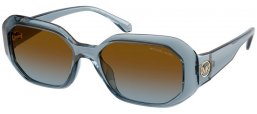 Gafas de Sol - Michael Kors - MK2240U SIESTA KEY - 401413  TRANSPARENT DENIM // BROWN GRADIENT BLUE