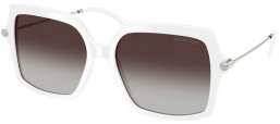 Gafas de Sol - Michael Kors - MK2247U QUOGUE - 31008G  WHITE OPTIC // DARK GREY GRADIENT