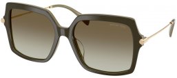 Gafas de Sol - Michael Kors - MK2247U QUOGUE - 40193M  GREY OLIVE GREEN // OLIVE GREEN GRADIENT
