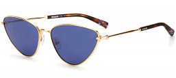 Gafas de Sol - Missoni - MIS 0053/S - 000 (KU) ROSE GOLD // BLUE GREY