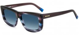 Gafas de Sol - Missoni - MIS 0111/S - V43 (08) BLUE VIOLET HORN // DARK BLUE GRADIENT